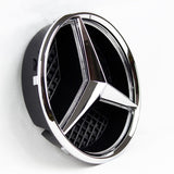 Mercedes Benz Multicolor LED  Emblem Silver / Black Controlled  From Smartphone  Bluetooth
