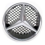 Mercedes Led Badge Emblem White Light Car Star Logo Front Grill Glow  INCLUDING CONNECTION KIT (Silver 2005-2011)