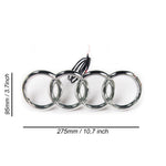 Audi Led Badge Emblem Logo Front Grill Illuminated Glow Light White A1 A3 A4 A5 A6