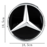 Motorfox Emblem Led Badge Light Car Star White Logo Front Grill (Shiny 2011-2019)