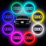 Copy of Audi Emblem Led Bluetooth Badge Logo Front Grill Illuminated Glow Light RGB Changing Color A6 A7 Q3 Q5 Q7