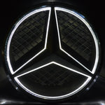 Mercedes benz Led Badge Emblem  Light Car Star Logo Front Grill  INCLUDING CONNECTION KIT(Black 2011-2020)